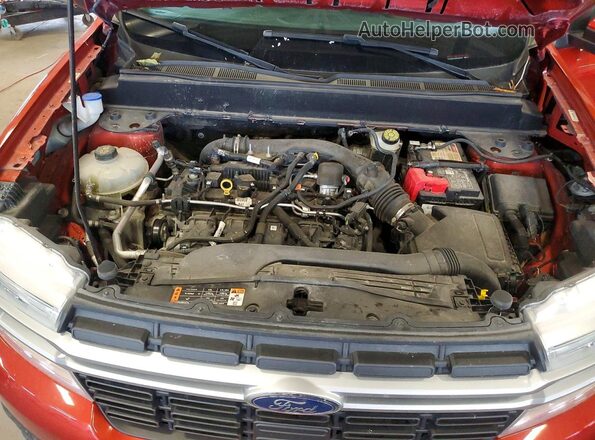 3FTTW8F91NRA05053 2022 FORD MAVERICK Оранжевый Вид подкапотного пространства
