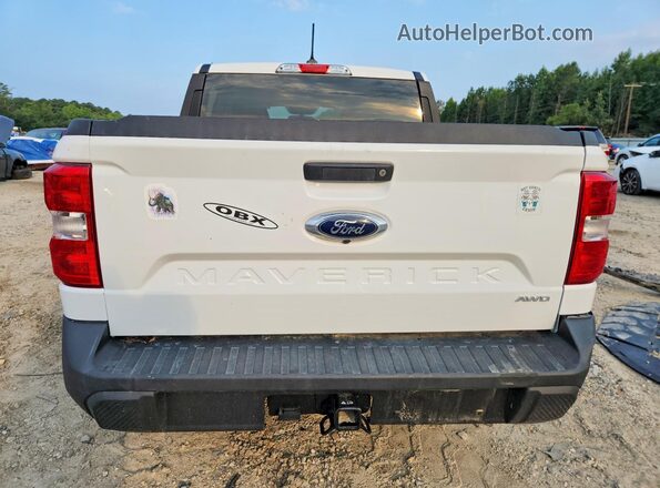 3FTTW8F91NRA10205 2022 FORD MAVERICK White Vista trasera