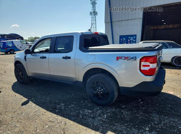 3FTTW8F91NRA14528 2022 FORD MAVERICK Silver Trasero izquierdo