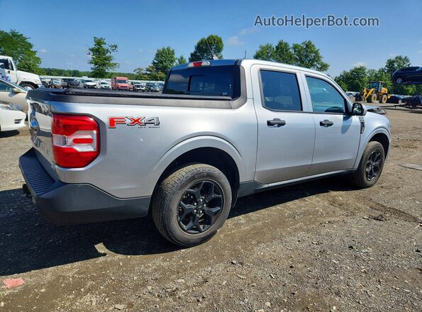3FTTW8F91NRA14528 2022 FORD MAVERICK Silver Trasero derecho