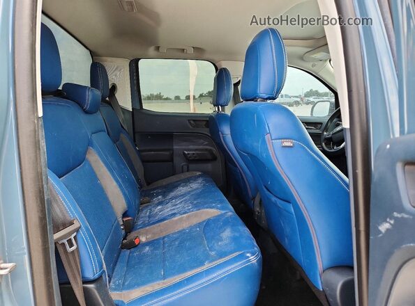 3FTTW8F91NRA27084 2022 FORD MAVERICK Синий Вид задних сидений