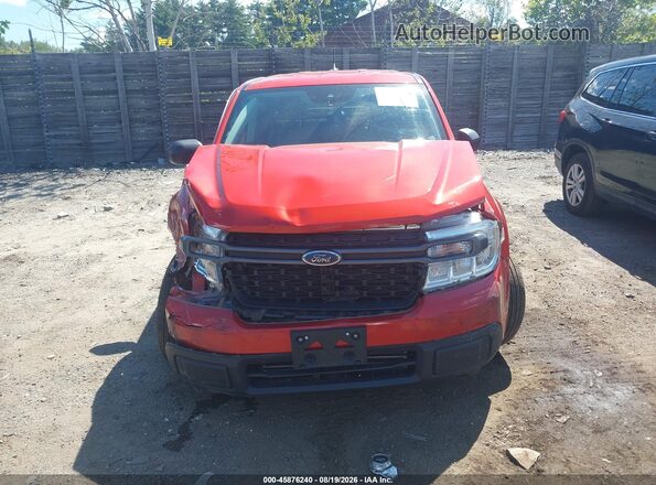 3FTTW8F92NRA36585 2022 FORD MAVERICK Red წინა ხედი