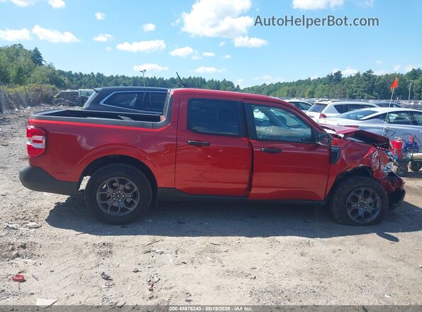 3FTTW8F92NRA36585 2022 FORD MAVERICK Red უკანა სალონის ხედი