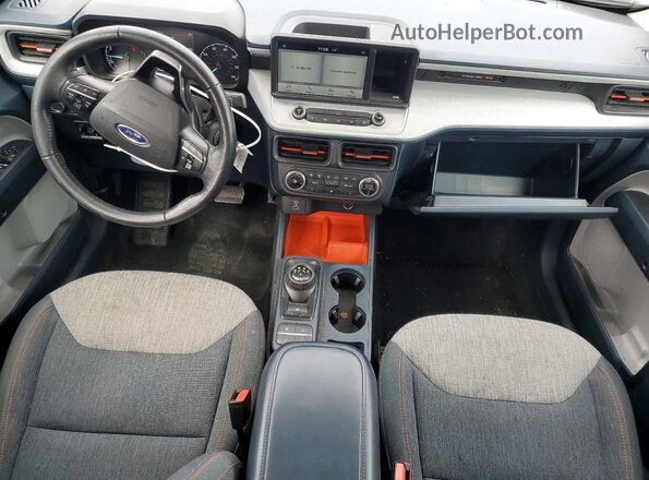 3FTTW8F94NRA25443 2022 FORD MAVERICK Blue Vista del salpicadero