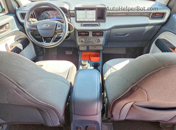 3FTTW8F94NRA48415 2022 FORD MAVERICK White Առջևի վահանակի տեսք