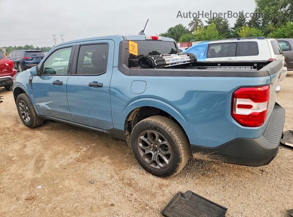 3FTTW8F94NRA66977 2022 FORD MAVERICK Blue უკანა მარცხენა