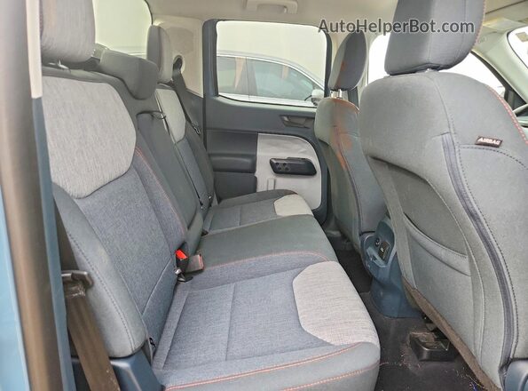 3FTTW8F94NRA66977 2022 FORD MAVERICK Blue უკანა სავარძლების ხედი