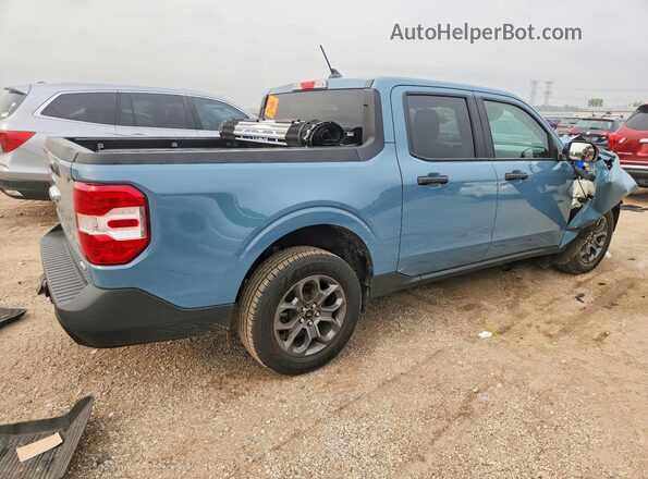 3FTTW8F94NRA66977 2022 FORD MAVERICK Blue უკანა მარჯვენა