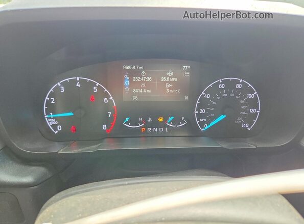 3FTTW8F94NRA99509 2022 FORD MAVERICK White Սարքավորումների վահանակի տեսք