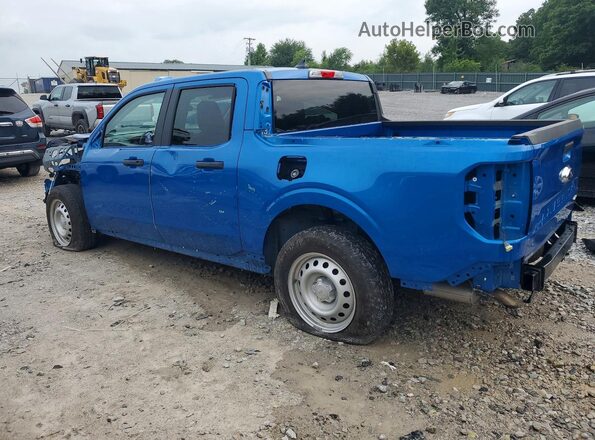 3FTTW8F95NRA19232 2022 FORD MAVERICK Синий Задняя левая четверть