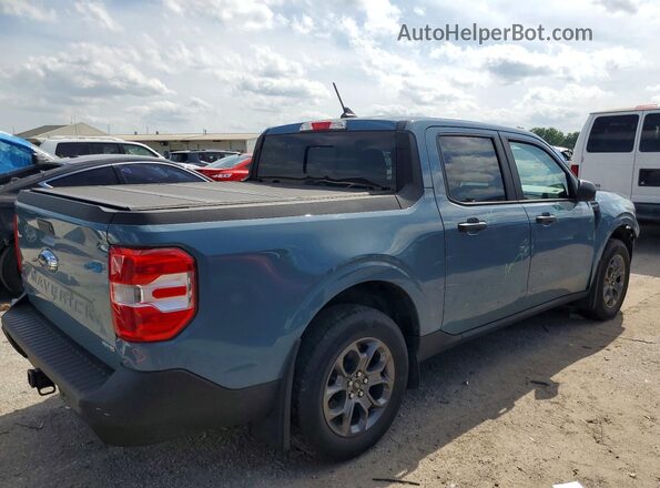 3FTTW8F95NRA24575 2022 FORD MAVERICK Бирюзовый Задняя правая четверть