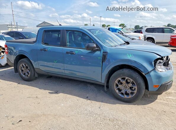 3FTTW8F95NRA24575 2022 FORD MAVERICK Бирюзовый Передняя правая четверть