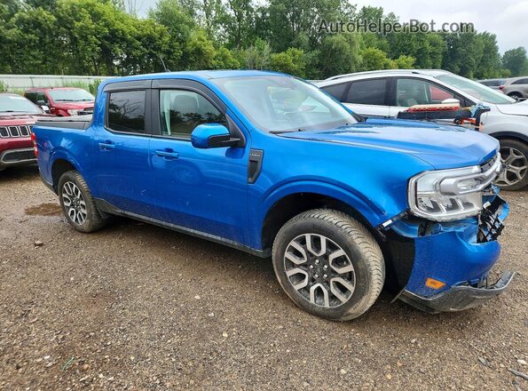 3FTTW8F96NRA23967 2022 FORD MAVERICK Blue წინა მარჯვენა