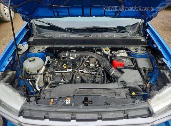3FTTW8F96NRA23967 2022 FORD MAVERICK Blue უკანა სალონის ხედი