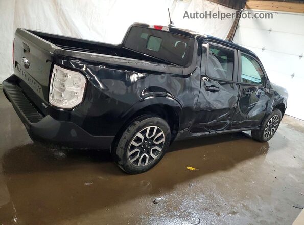 3FTTW8F96NRB14656 2022 FORD MAVERICK Black უკანა მარჯვენა