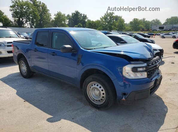 3FTTW8F96PRA38763 2023 FORD MAVERICK Синий Передняя правая четверть