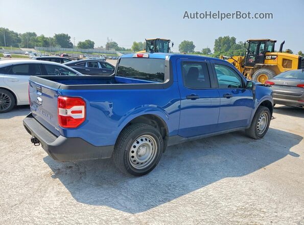 3FTTW8F96PRA38763 2023 FORD MAVERICK Синий Задняя правая четверть