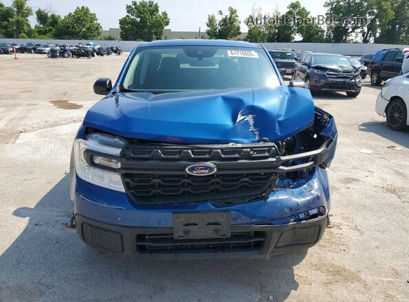3FTTW8F96PRA38763 2023 FORD MAVERICK Синий Вид спереди