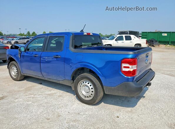 3FTTW8F96PRA38763 2023 FORD MAVERICK Синий Задняя левая четверть