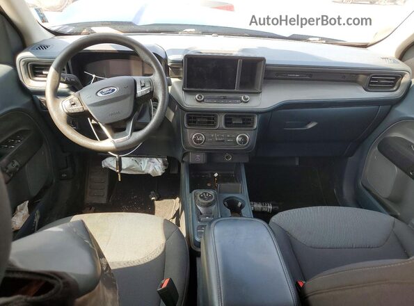 3FTTW8F96PRA38763 2023 FORD MAVERICK Синий Вид панели приборов