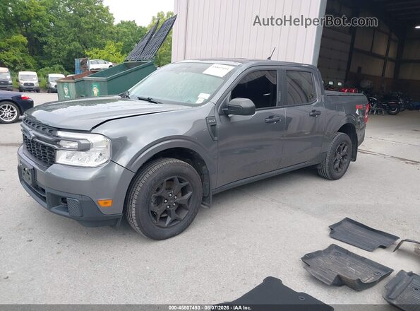 3FTTW8F97PRA14147 2023 FORD MAVERICK Gray Vista tres cuartos delantera izquierda