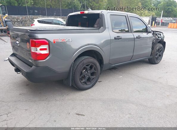 3FTTW8F97PRA14147 2023 FORD MAVERICK Gray Trasero derecho