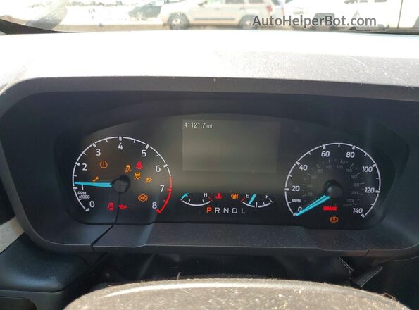 3FTTW8F99PRA80750 2023 FORD MAVERICK White ხელსაწყოთა პანელის ხედი