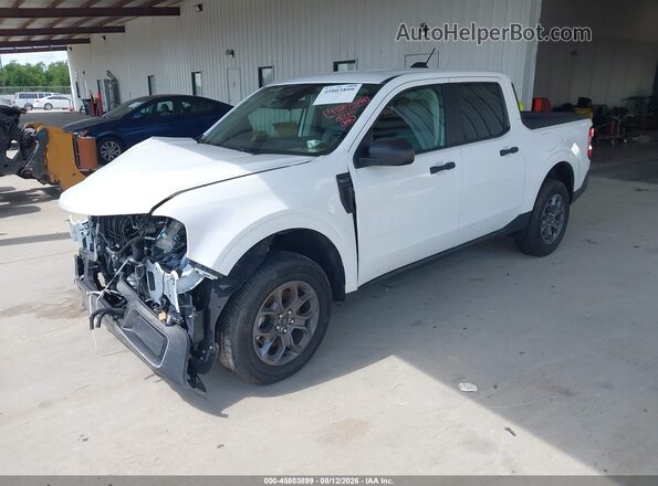3FTTW8H30SRA12404 2025 FORD MAVERICK White Vista tres cuartos delantera izquierda