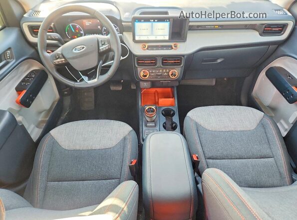 3FTTW8H32RRA01124 2024 FORD MAVERICK Beige Vista del salpicadero