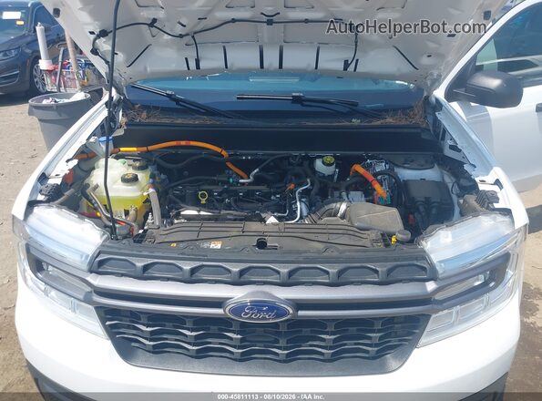 3FTTW8H32RRA11992 2024 FORD MAVERICK White Widok z tyłu