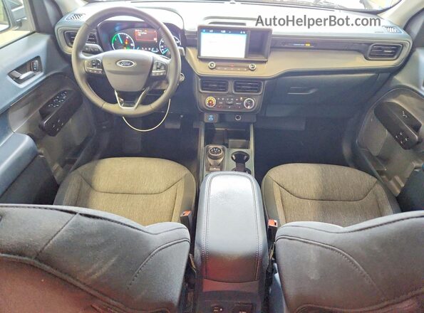 3FTTW8H33RRA66080 2024 FORD MAVERICK White Вид панелі приладів