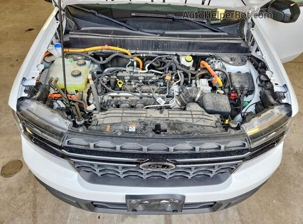 3FTTW8H33RRA66080 2024 FORD MAVERICK White Вид задньої частини салону