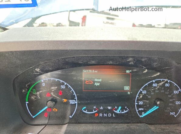 3FTTW8H33RRB00423 2024 FORD MAVERICK Blue Սարքավորումների վահանակի տեսք
