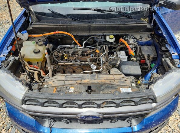 3FTTW8H33RRB00423 2024 FORD MAVERICK Blue Սալոնի հետևի տեսք
