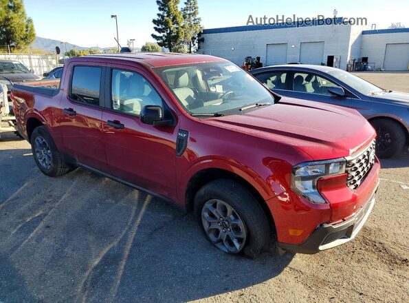 3FTTW8H33SRB65763 2025 FORD MAVERICK Red წინა მარჯვენა