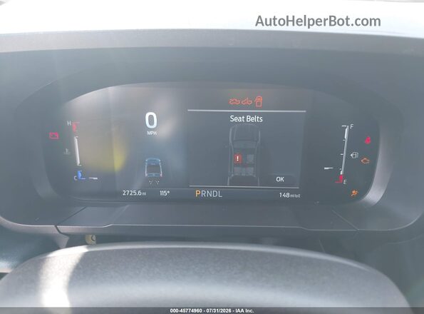 3FTTW8H33TRA43597 2026 FORD MAVERICK Gray Vista de los asientos traseros