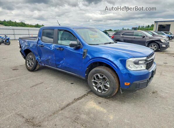3FTTW8H34RRA36716 2024 FORD MAVERICK Blue Delantero derecho