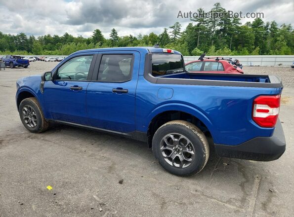 3FTTW8H34RRA36716 2024 FORD MAVERICK Blue Trasero izquierdo