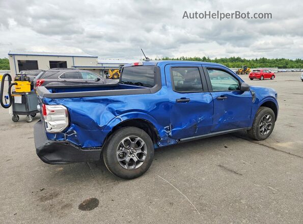 3FTTW8H34RRA36716 2024 FORD MAVERICK Blue Trasero derecho