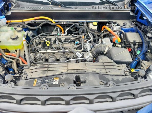 3FTTW8H34RRA36716 2024 FORD MAVERICK Blue Vista interior trasera