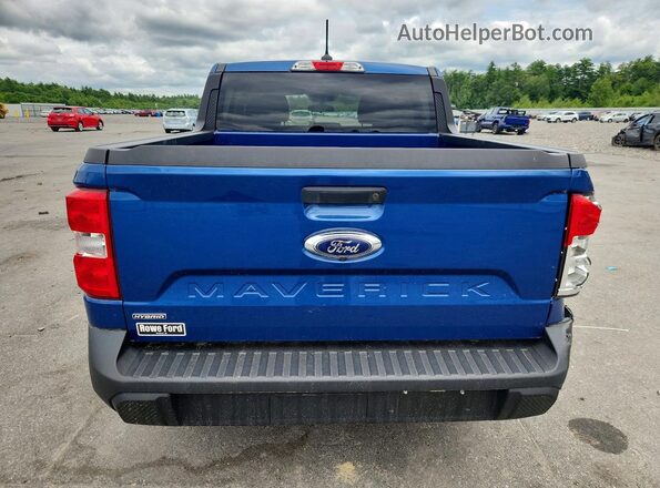 3FTTW8H34RRA36716 2024 FORD MAVERICK Blue Vista trasera