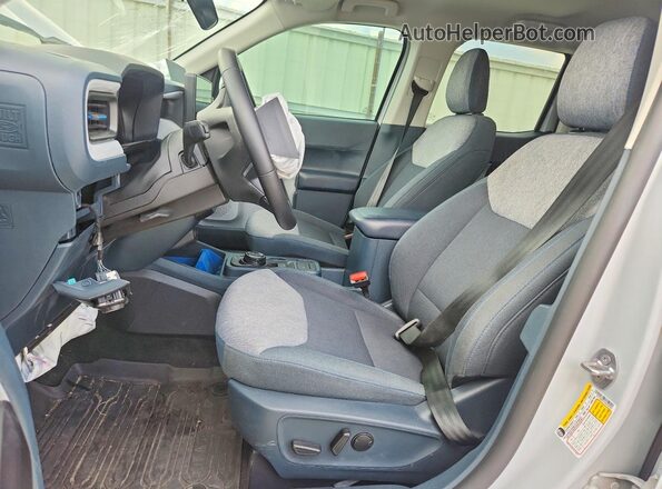 3FTTW8H37SRA25585 2025 FORD MAVERICK Gray Front interior view