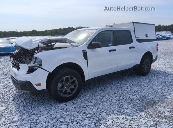 3FTTW8H38SRA29905 2025 FORD MAVERICK White Vista interior de 360 grados