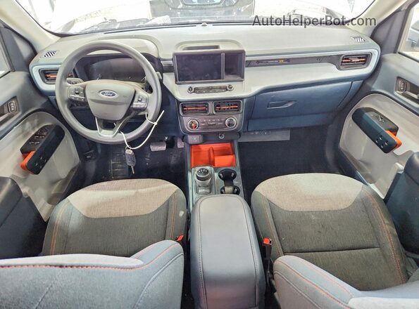 3FTTW8H3XRRB52793 2024 FORD MAVERICK White Widok deski rozdzielczej