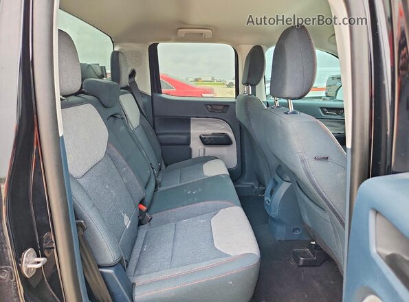 3FTTW8H3XRRB54091 2024 FORD MAVERICK Black უკანა სავარძლების ხედი
