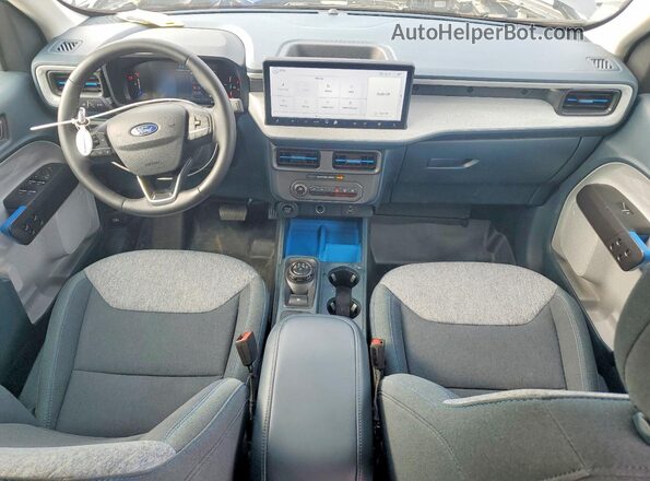 3FTTW8H3XSRB56834 2025 FORD MAVERICK Угольный Вид панели приборов