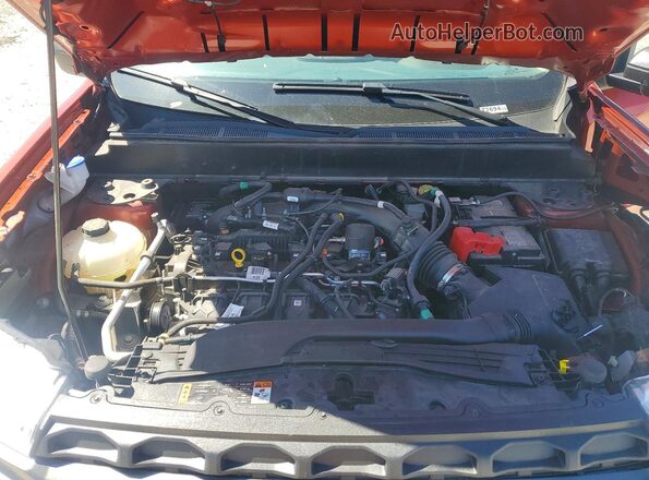 3FTTW8H92RRB07058 2024 FORD MAVERICK Оранжевый Вид задней части салона