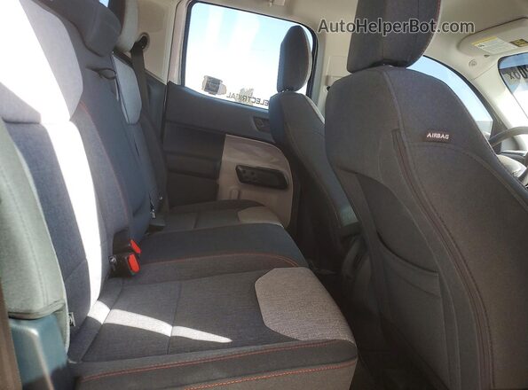 3FTTW8H93RRA53771 2024 FORD MAVERICK Gray Вид задніх сидінь
