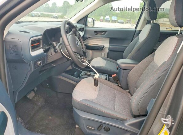 3FTTW8H98RRB19778 2024 FORD MAVERICK Gray Front interior view