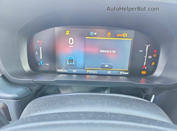 3FTTW8HAXTRA00938 2026 FORD MAVERICK White Instrument cluster view